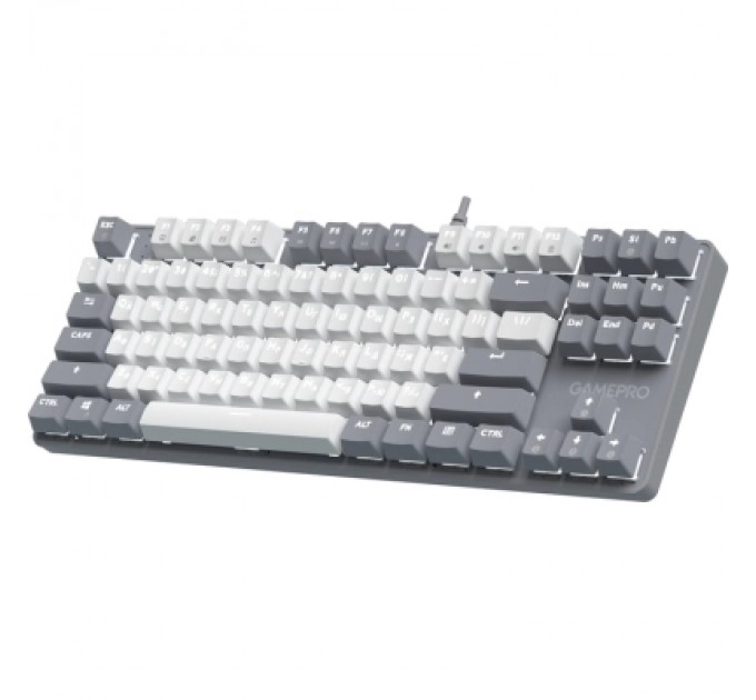 GamePro Клавіатура GamePro Genesis Metallic MK110G Outemu Red Switch USB UA Gray (MK110G)