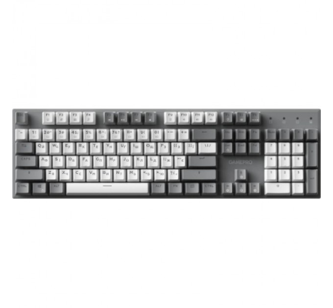GamePro Клавіатура GamePro Genesis Metallic MK144G Outemu Red Switch USB UA Gray (MK144G)