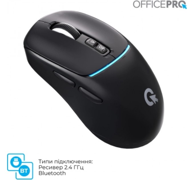 OfficePro Мишка OfficePro M468B Wireless/Bluetooth Black (M468B)