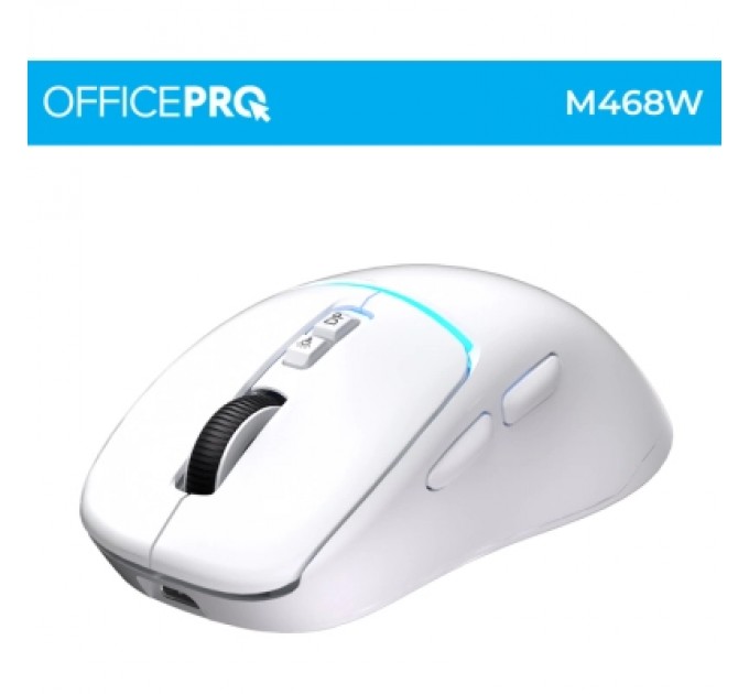 OfficePro Мишка OfficePro M468W Wireless/Bluetooth White (M468W)