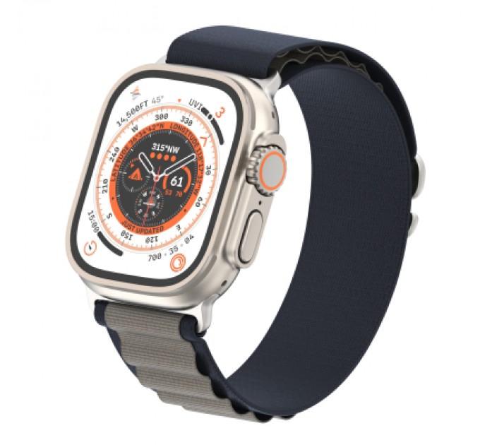 Armorstandart Ремінець до смарт-годинника Armorstandart Alpina Band для Apple Watch 42 (Series 11-10)/41/40/38 Blue (ARM81040)