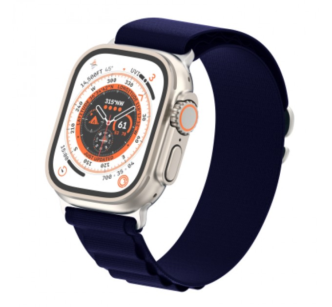 Armorstandart Ремінець до смарт-годинника Armorstandart Alpina Band для Apple Watch 42 (Series 11-10)/41/40/38 Dark Blue (ARM74197)