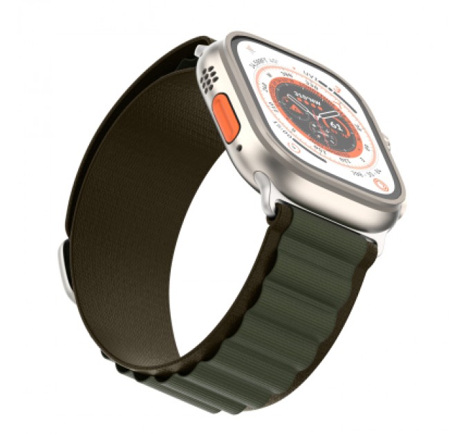 Armorstandart Ремінець до смарт-годинника Armorstandart Alpina Band для Apple Watch 42 (Series 11-10)/41/40/38 Olive (ARM81044)