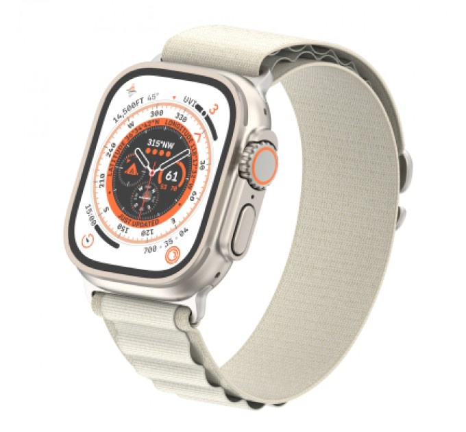 Armorstandart Ремінець до смарт-годинника Armorstandart Alpina Band для Apple Watch 42 (Series 11-10)/41/40/38 Starlight (ARM64974)