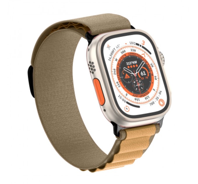 Armorstandart Ремінець до смарт-годинника Armorstandart Alpina Band для Apple Watch 42 (Series 11-10)/41/40/38 Tan (ARM82564)