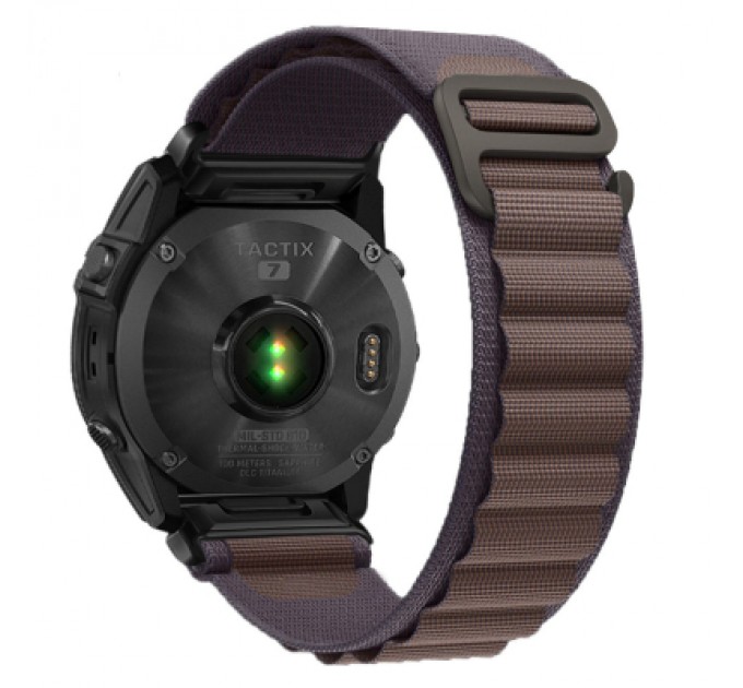 Armorstandart Ремінець до смарт-годинника Armorstandart AlpinaStyle для Garmin 20 mm Indigo (ARM85688)