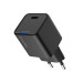ColorWay Мережевий зарядний пристрій ColorWay GaN Mini 25W PD Port PPS USB-C Black (CW-CHS052PD-BK)