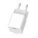ColorWay Мережевий зарядний пристрій ColorWay GaN Mini 25W PD Port PPS USB-C White (CW-CHS052PD-WT)