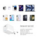 ColorWay Мережевий зарядний пристрій ColorWay GaN Mini 35W PD Port PPS USB-C White (CW-CHS056PDC-WT) + кабель USB Type-C