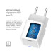 ColorWay Мережевий зарядний пристрій ColorWay GaN Mini 35W PD Port PPS USB-C White (CW-CHS056PD-WT)