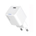 ColorWay Мережевий зарядний пристрій ColorWay GaN Mini 35W PD Port PPS USB-C White (CW-CHS056PD-WT)