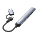 ColorWay Концентратор СolorWay USB-A/USB-C 4-в-1 USB2.0х2/USB3.0/USB-C2.0 (CW-HUB06)