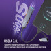 ColorWay Концентратор СolorWay USB-A/USB-C 4-в-1 USB2.0х2/USB3.0/USB-C2.0 (CW-HUB06)