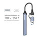 ColorWay Концентратор СolorWay USB-A/USB-C 4-в-1 USB2.0х2/USB3.0/USB-C2.0 (CW-HUB06)