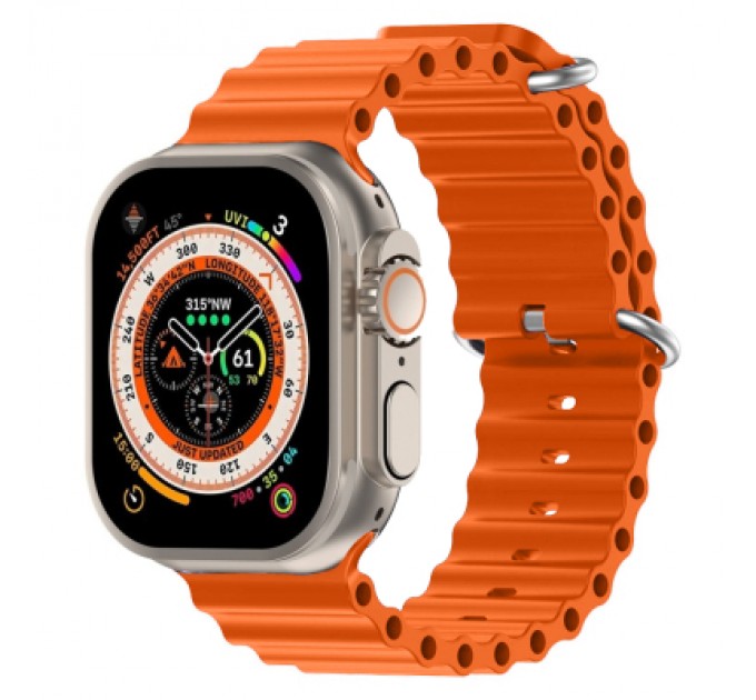 Armorstandart Ремінець до смарт-годинника Armorstandart Ocean Band для Apple Watch 42 (Series 11-10)/41/40/38 Orange (ARM81038)