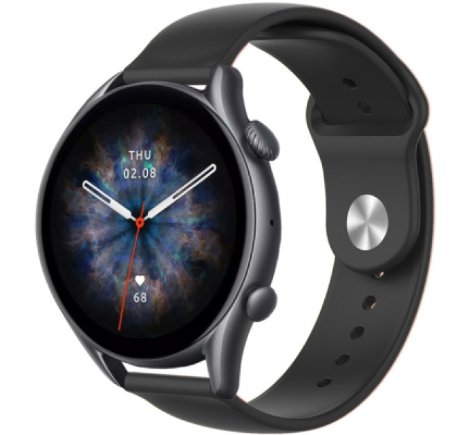 Armorstandart Ремінець до смарт-годинника Armorstandart Silicone Watch Strap 22mm Black (ARM80669)