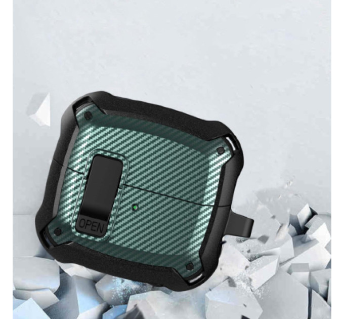 BeCover Чохол для навушників BeCover Protective TPU для Samsung Galaxy Buds 3 Dark Green (711999)
