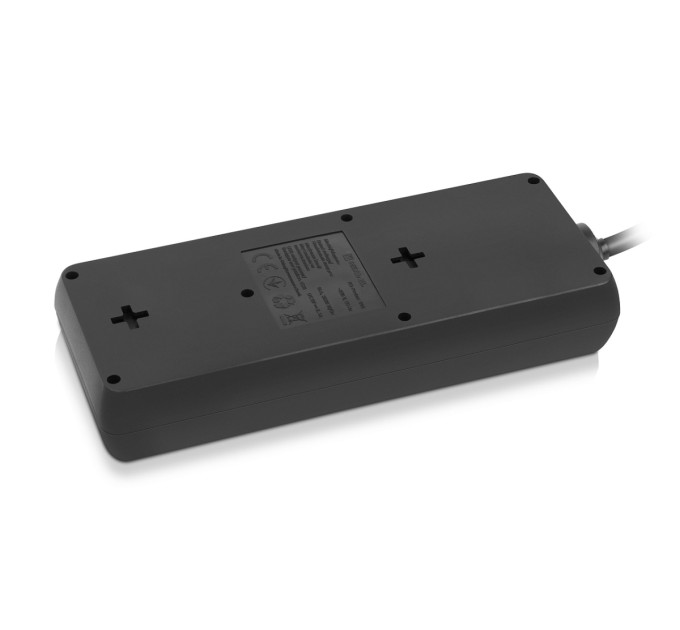 REAL-EL Фільтр живлення REAL-EL RS-Protect 805 1.8м Black (EL122300042)