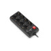 REAL-EL Фільтр живлення REAL-EL RS-Protect 805 3м Black (EL122300043)