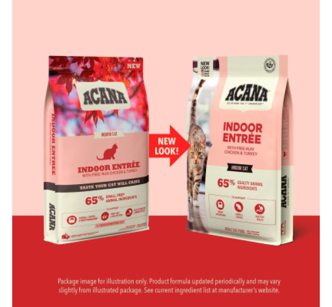 ACANA Сухий корм для кішок ACANA Indoor Entree 4.5 кг (0064992714512)