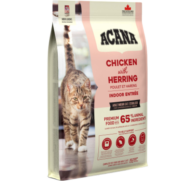 ACANA Сухий корм для кішок ACANA Indoor Entree 4.5 кг (0064992714512)