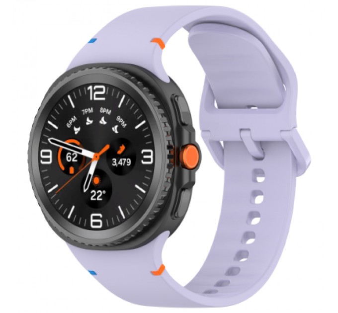Armorstandart Ремінець до смарт-годинника Armorstandart Samsung Galaxy Watch 8 / 8 Classic (22x132 mm) Lavender (ARM86872)