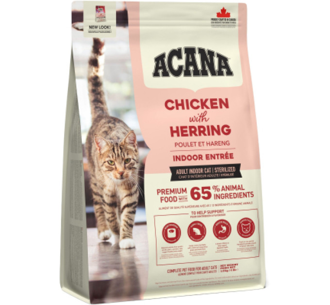 ACANA Сухий корм для кішок ACANA Indoor Entree 1.8 кг (0064992714505)