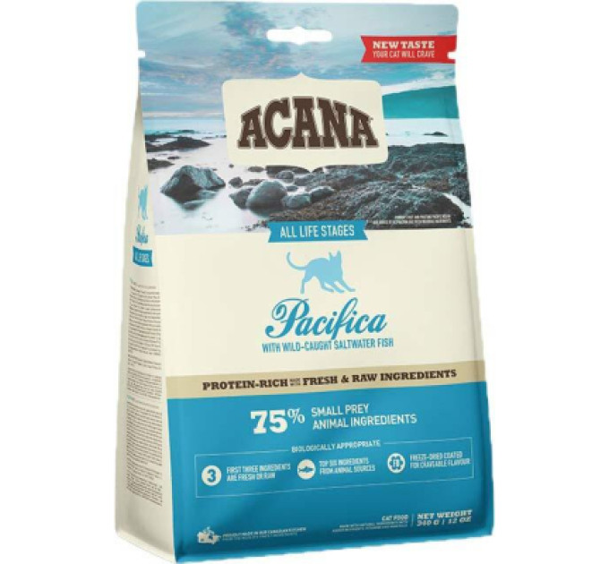 ACANA Сухий корм для кішок ACANA Pacifica 340 г (0064992641344)