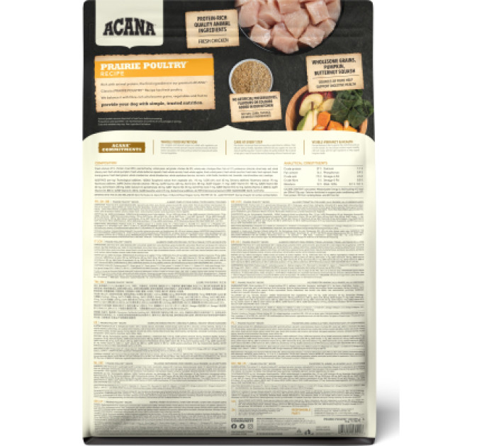 ACANA Сухий корм для собак ACANA Prairie Poultry 2 кг (0064992560218)