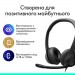 Logitech Навушники Logitech H390 USB-C Midnight Black (981-001576)