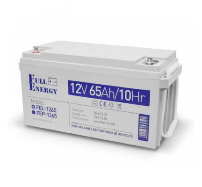 Батарея до ДБЖ Full Energy 12В 65Ач (FEL-1265)