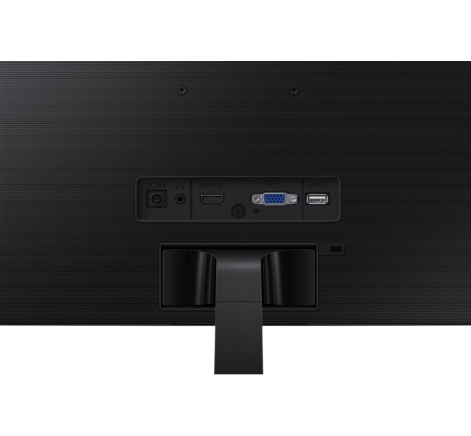 Samsung Монiтор Samsung 24" Essential S3 LS24D360 (LS24D360GAIXUA) VA Black Curved 100Hz