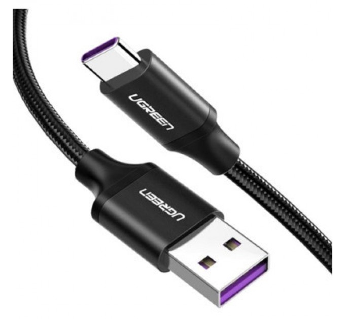 Ugreen Дата кабель USB 3.0 AM to Type-C 2.0m 3.0A 18W US184 Black Ugreen (20884)
