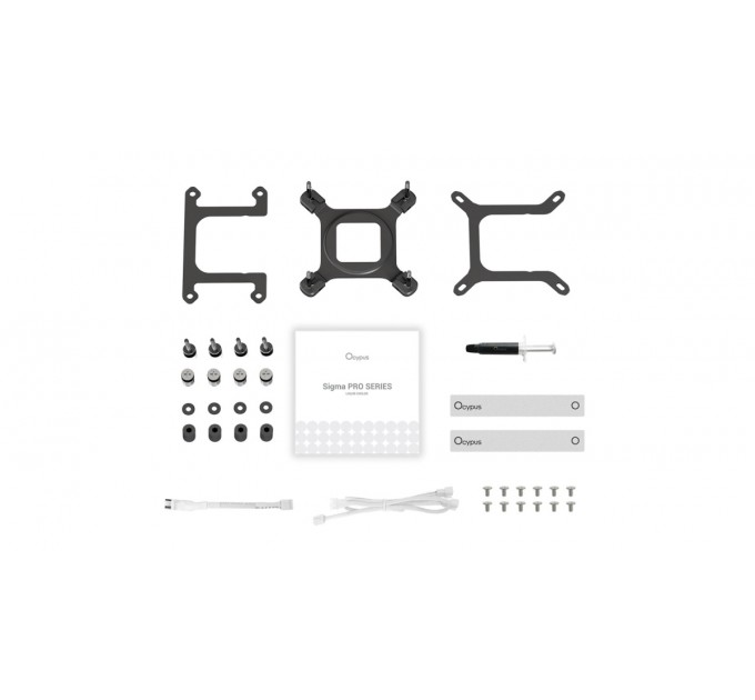 OCYPUS Система рідинного охолодження для комп'ютерного процесора SIGMA L36 PRO WH OCYPUS