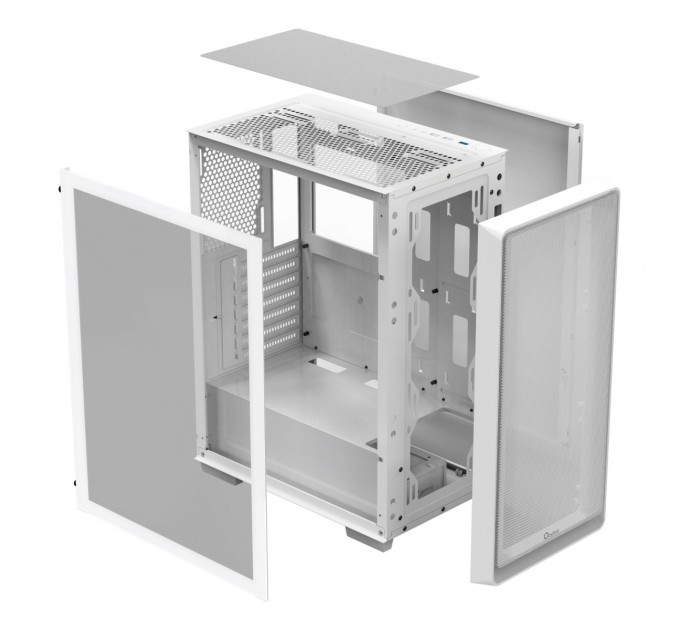 OCYPUS Корпус для комп'ютера ATX W/O PSU GAMMA-C60-WHG000XX-GL OCYPUS