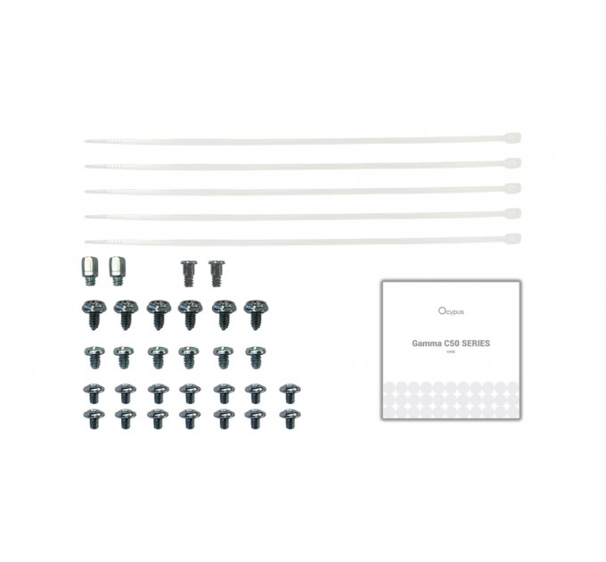 OCYPUS Корпус для комп'ютера MATX W/O PSU GAMMA-C50-WHG000XX-GL OCYPUS