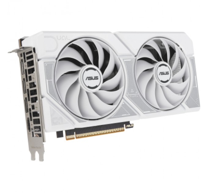 ASUS Відеокарта ASUS GeForce RTX5060 8Gb DUAL WHITE OC (DUAL-RTX5060-O8G-WHITE)