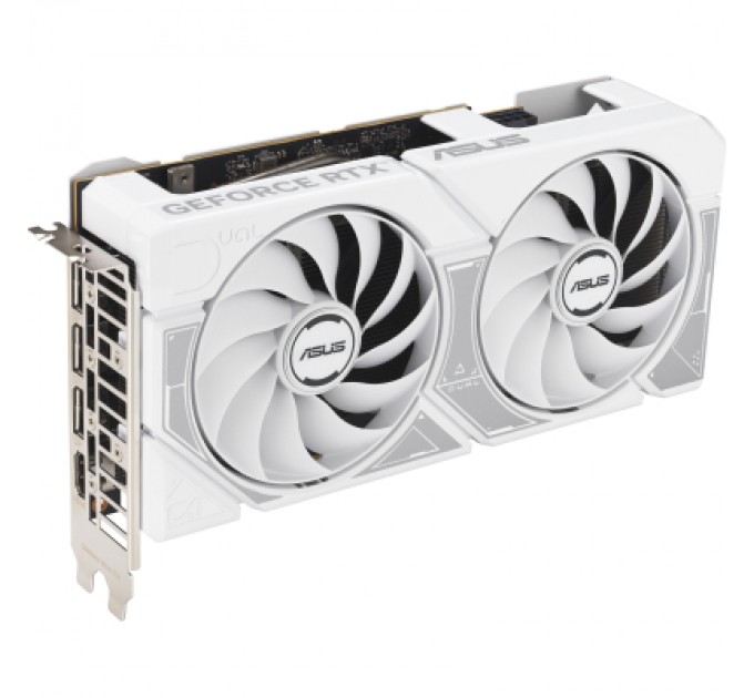 ASUS Відеокарта ASUS GeForce RTX5060 8Gb DUAL WHITE OC (DUAL-RTX5060-O8G-WHITE)