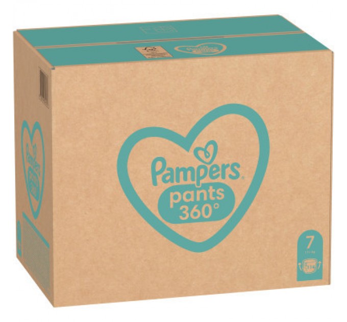 Підгузки Pampers Pants Giant Plus Розмір 7 (17+ кг) 114 шт (8700216341653)