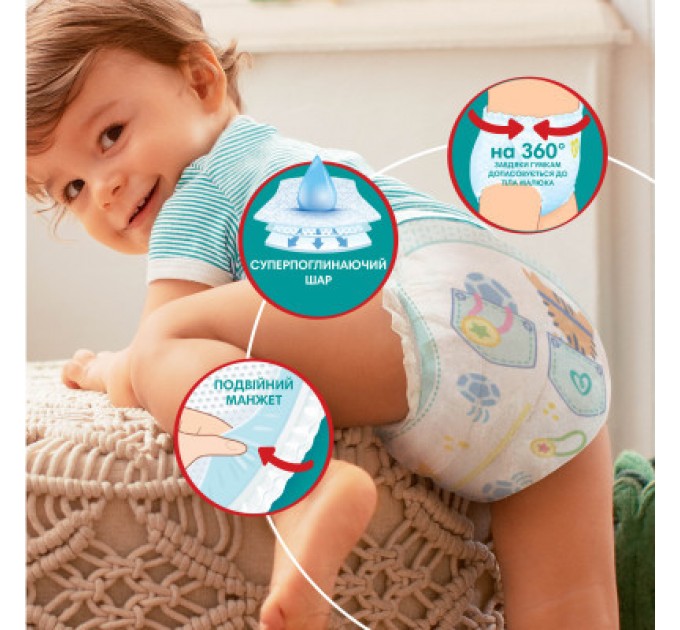 Підгузки Pampers Pants Giant Plus Розмір 7 (17+ кг) 114 шт (8700216341653)
