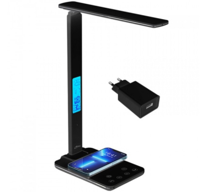 Media-Tech Настільна лампа Media-Tech MT222, QI, 3000-6500К, 750 Lm, black (MT222K)