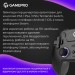 GamePro Геймпад GamePro із зарядною станцією 2.4G/BT 5.1/USB (Switch/PS/PC/iOS/Android) RGB Black (GPS20BDOC)