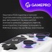 GamePro Геймпад GamePro із зарядною станцією 2.4G/BT 5.1/USB (Switch/PC/PS/iOS/Android) RGB White (GPS20W)