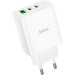 HOCO Зарядний пристрій HOCO C126A Pure White (6931474798725)