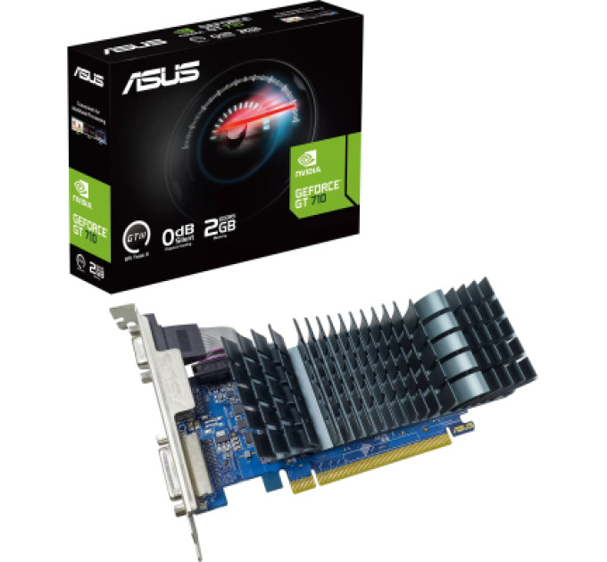 ASUS Відеокарта GeForce GT710 2048Mb ASUS (GT710-SL-2GD5-BRK-EVO)