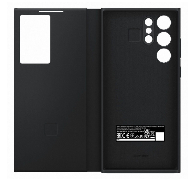 Samsung Чохол-книжка Samsung Smart Clear View Cover для Samsung Galaxy S22 Ultra SM-S908 Black (EF-ZS908CBEGRU)