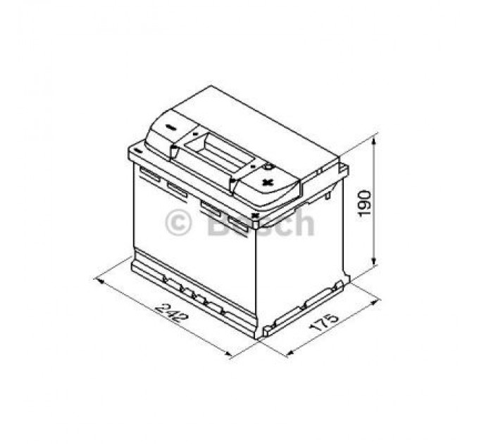 Bosch Акумулятор автомобільний Bosch 63А (0 092 S50 050)