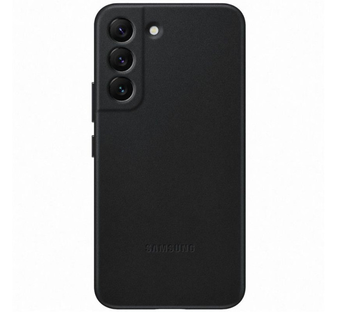 Samsung Чохол-накладка Samsung Leather Cover для Samsung Galaxy S22 SM-S901 Black (EF-VS901LBEGRU)