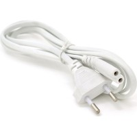 Кабель живлення C7 1.5m 0.5mm2 white Voltronic (PC-184CEE7/16-C7-CCA-1,5)