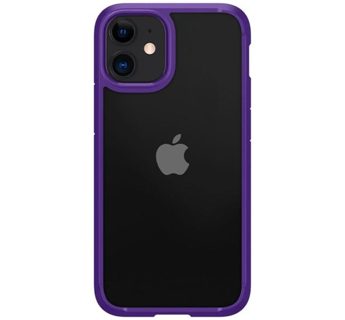 Spigen Чохол-накладка Spigen Crystal Hybrid для Apple iPhone 12 Mini Hydrangea Purple (ACS01544)